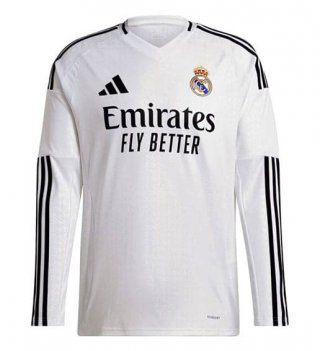 Maillot Manches Longues Real Madrid domicile 2024/2025