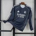 Maillot manches longues Real Madrid extérieur 2025-2026 bleu