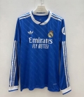 Maillot manches longues Real Madrid third 2025-2026 bleu
