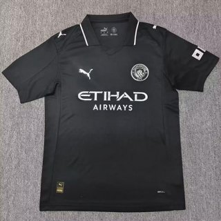 Maillot Manchester City extérieur 2025-2026 noir