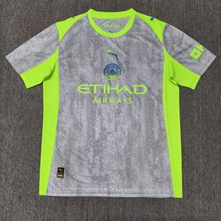 Maillot Manchester City third 2025-2026 Gris vert