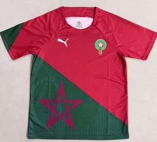 Maillot Maroc édition-spéciale 2025-26 rouge vert