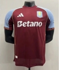Maillot match Aston Villa domicile 2025-2026 rouge bleu