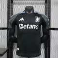 Maillot match Aston Villa extérieur 2025-2026 noir