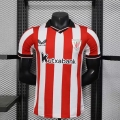 Maillot match Athletic Bilbao domicile 2025-2026 rouge blanc