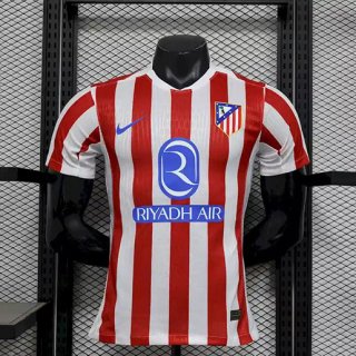 Maillot match Atletico Madrid domicile 2025-2026 rouge blanc