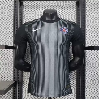 Maillot match gardien PSG 2025-2026 noir gris
