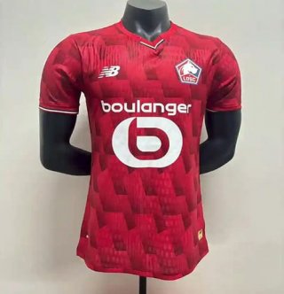 Maillot match LOSC Lille domicile 2025-2026 rouge