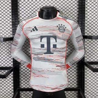 Maillot match Manches Longues Bayern Munich extérieur 2025-2026