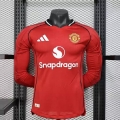 Maillot match manches longues Manchester United domicile 2025-26