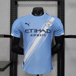 Maillot match Manchester City domicile 2025-2026 bleu