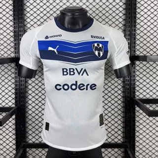 Maillot Match Monterrey extérieur 2025-2026 blanc bleu
