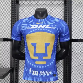 Maillot match Pumas UNAM extérieur 2025-2026 bleu or