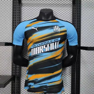 Maillot match training Marseille 2025-2026 bleu orange noir