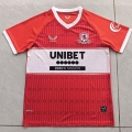Maillot Middlesbrough domicile 2025-2026 rouge blanc