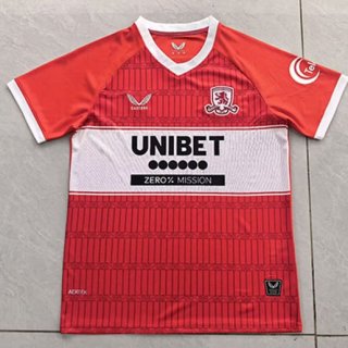 Maillot Middlesbrough domicile 2025-2026 rouge blanc