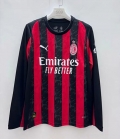 Maillot Milan AC domicile Manches Longues 2025-2026