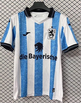 Maillot Munich 1860 domicile 2025-2026 blanc Bleu