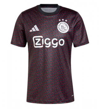 Maillot pré-match Ajax noir 2024/2025