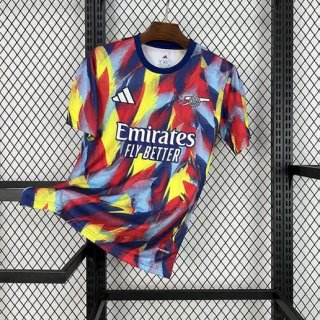 Maillot pré-match Arsenal 2025-2026 multicouleur