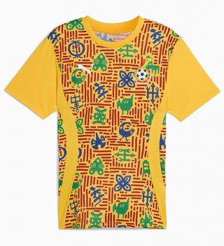 Maillot pré-match Ghana 2024/2025 jaun