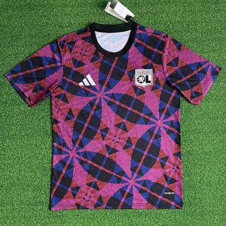 Maillot pré-match Lyon 2025/2026 rouge