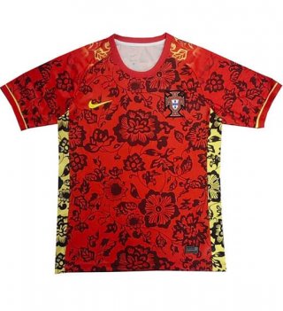 Maillot pré-match Portugal 2025 rouge