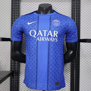 Maillot pré-match PSG 2025/2026 bleu
