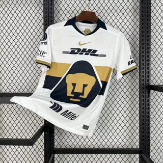 Maillot Pumas UNAM extérieur 2025-2026 blanc bleu or