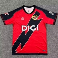 Maillot Rayo Vallecano extérieur 2025-2026 rouge noir