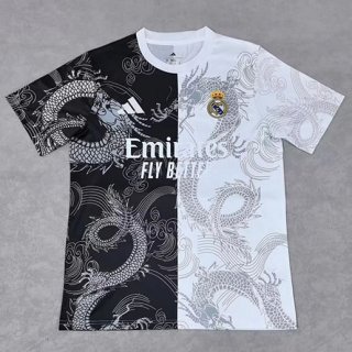 Maillot Real Madrid Concept Blanc noir dragon 2025-2026
