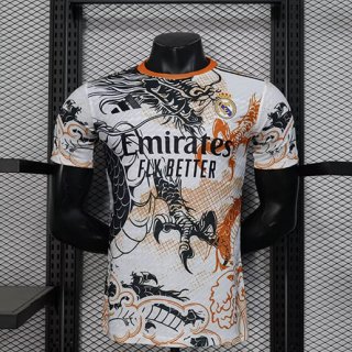 Maillot Real Madrid dragon blanc 2025-2026