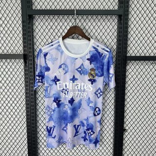 Maillot Real Madrid x LV Bleu 2025-2026
