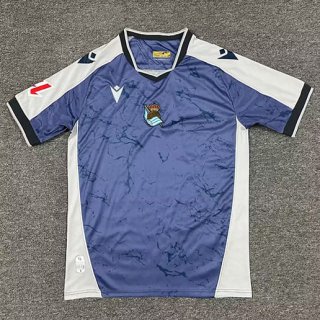 Maillot Real Sociedad extérieur 2025-2026 bleu blanc