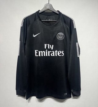 Maillot retro manches longues PSG 2017-2018 noir