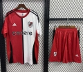 Maillot River Plate third+short rouge blanc 2025-2026