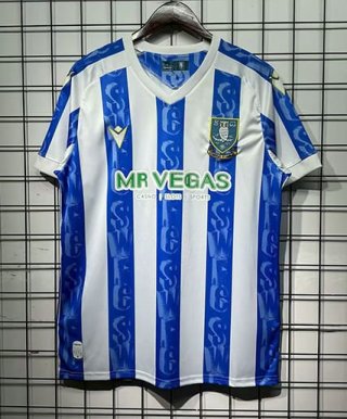 Maillot Sheffield Wednesday domicile 2025-2026 bleu blanc