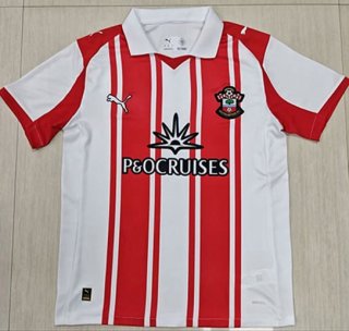Maillot Southampton domicile 2025/26 rouge blanc