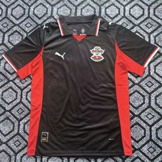 Maillot Southampton extérieur 2025-2026 noir rouge