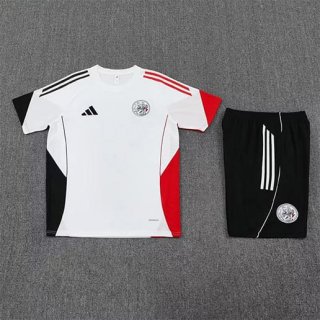 Maillot training Ajax+short blanc noir 2025-2026