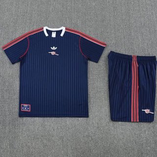 Maillot training Arsenal bleu+short 2025/2026