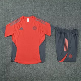 Maillot Training Bayern Munich+Short 2025-26 rouge gris