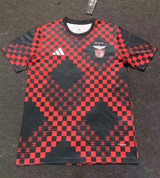 Maillot training Benfica 2025-2026 rouge noir