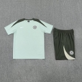 Maillot training Chelsea vert+short noir 25 2026