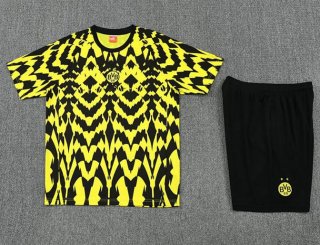 Maillot training Dortmund+short jaune noir 2025-2026