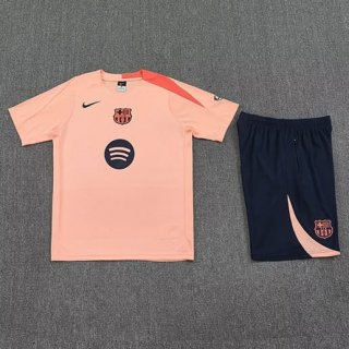 Maillot training FC Barcelone orange+short bleu 2025/2026