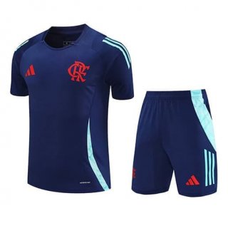 Maillot training Flamengo+short bleu 2025-2026