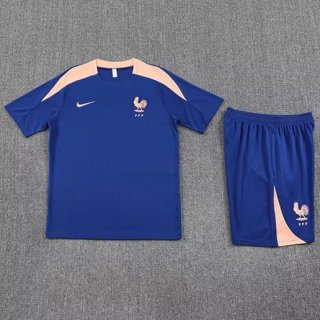 Maillot training France bleu+short 2025/2026