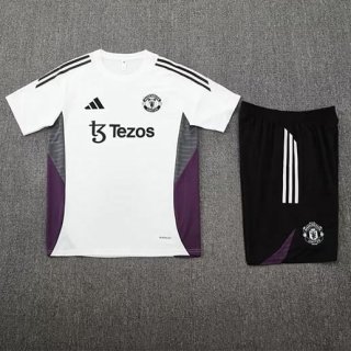 Maillot Training Manchester United+Short 2025-2026 Multicouleur