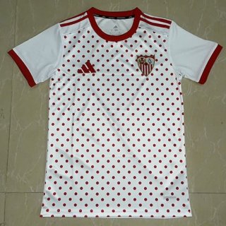 Maillot Training Sevilla 2025-26 blanc rouge